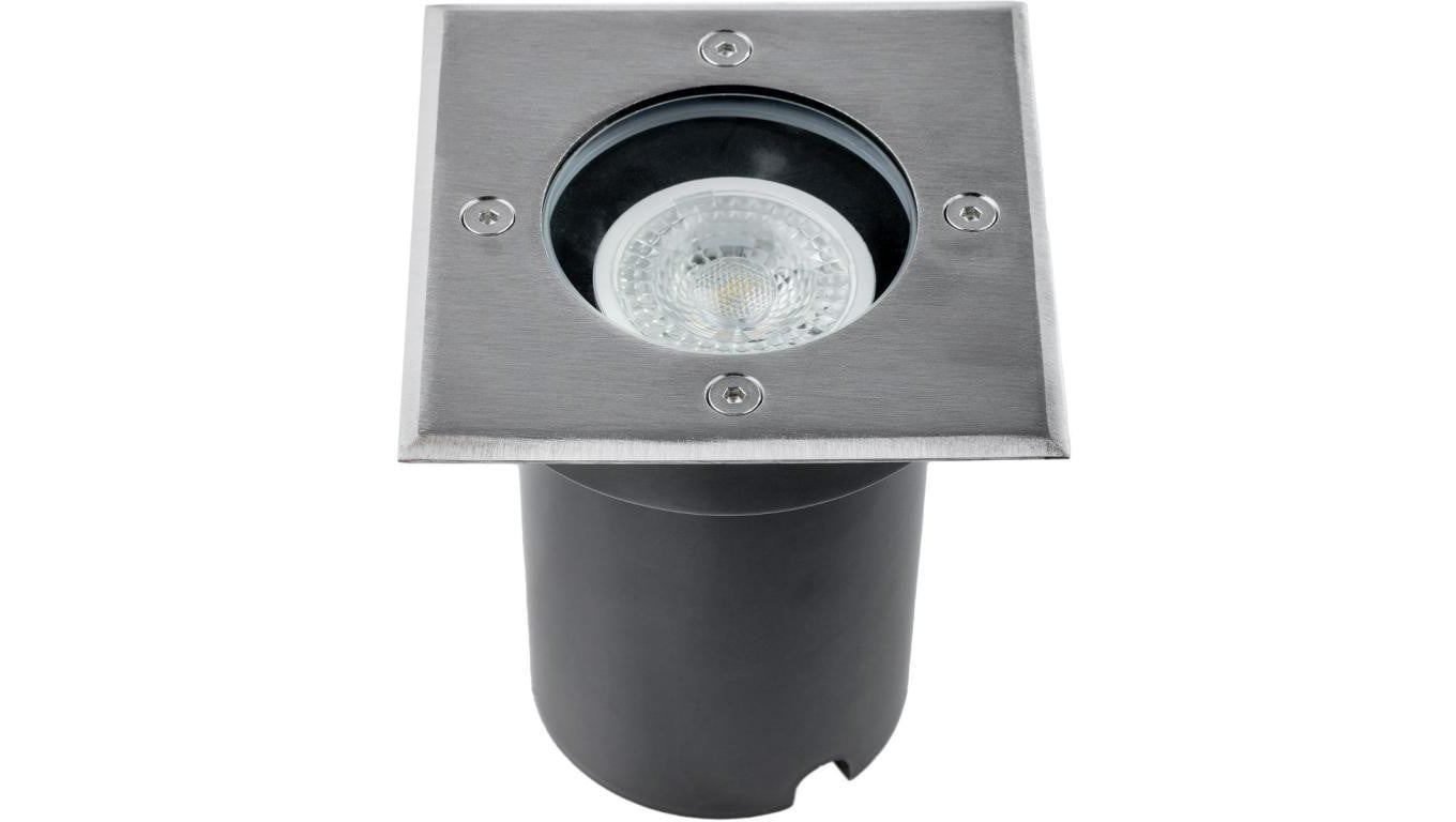 Oprawa Najazdowa Lampa Dogruntowa Wpuszczana GU10 IP67 IK09 Kwadrat CATIO 2 LUMILED