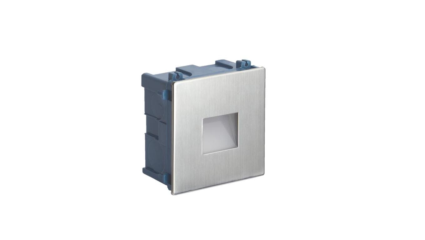 Oprawa do zabudowy Mur Led Inox MR05, LED 1W, 4000K, inox, 0438621