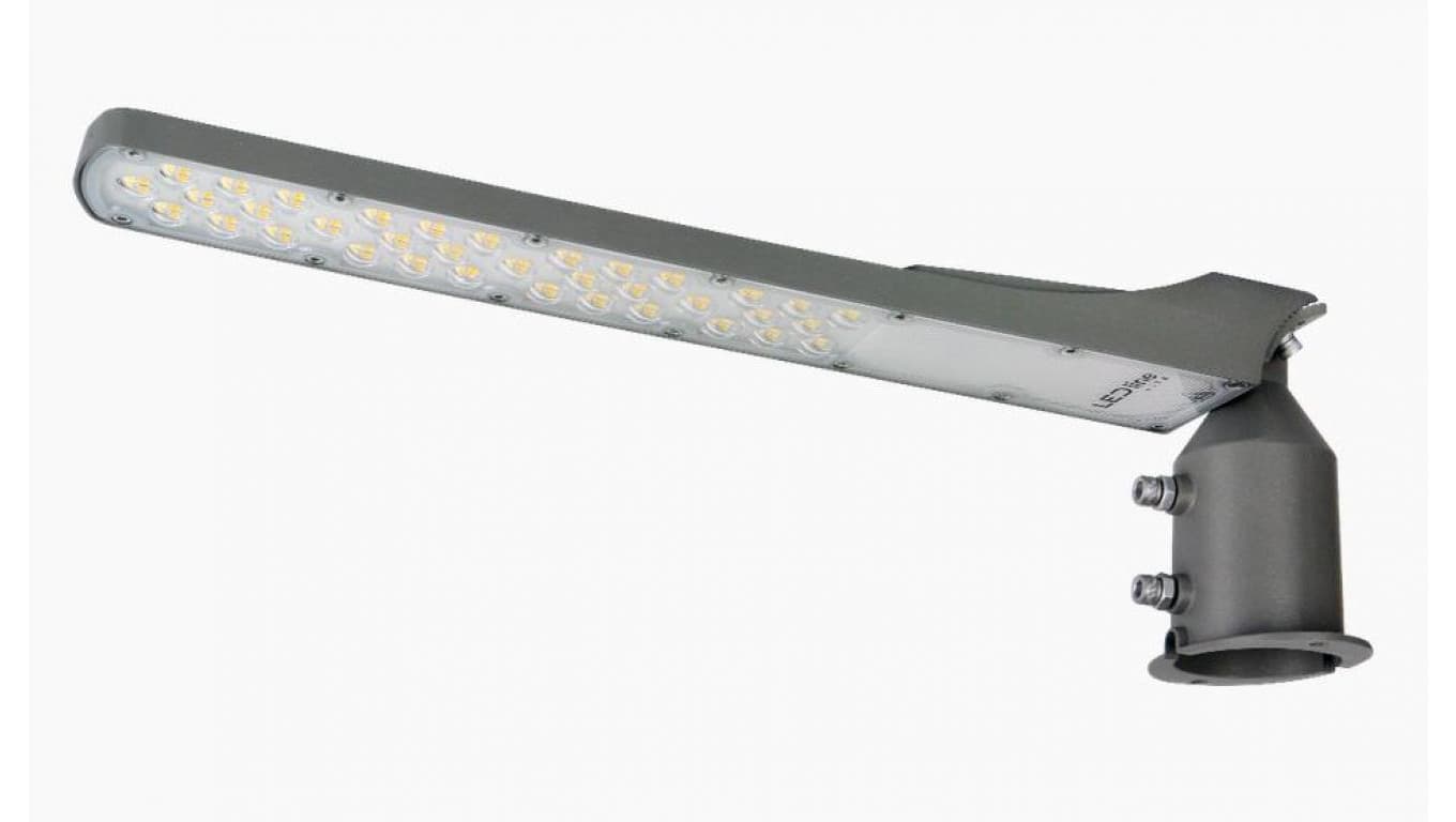 Oprawa drogowa uliczna parkowa lampa LED line FLAMINGO 100W 4000K 10000lm szara IP65 3 lata gwar.