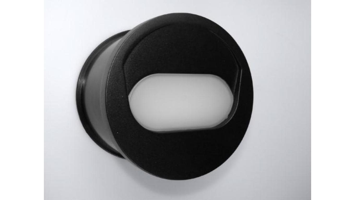 Oprawa elewacyjna LED Lawa 3W WW czarna