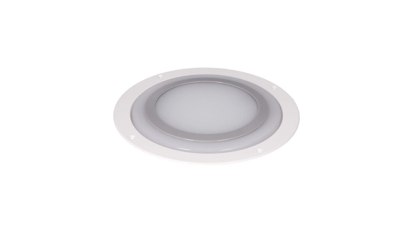 Oprawa led jacht kamper Boat Round ML 7W 10-30V czerwona