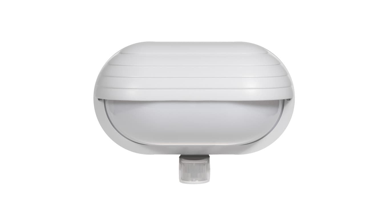 Oprawa ścienna z czujnikiem pir 60W 180stopni Maclean Energy MCE33 W biały MCE33