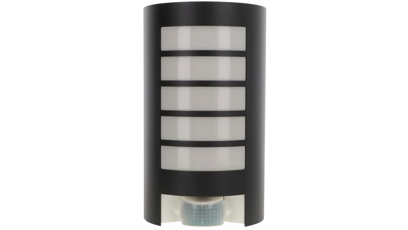Oprawa elewacyjna z czujnikiem ruchu i zmierzchu STEINEL L12 S PIR max. 60W E27 IP44 230V antracyt / aluminium ST657819