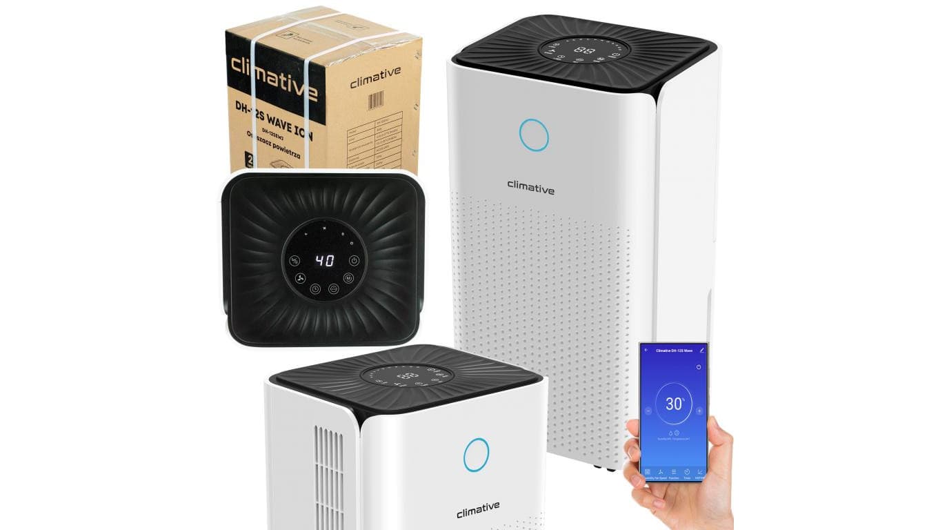 Osuszacz powietrza Climative DH-12S WAVE ION