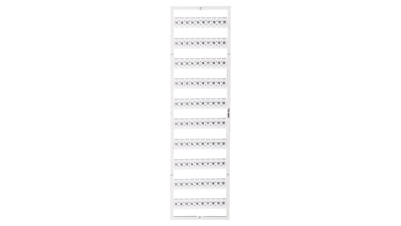 Oznaczniki WMB 10x 11-20 793-5503 /5szt./