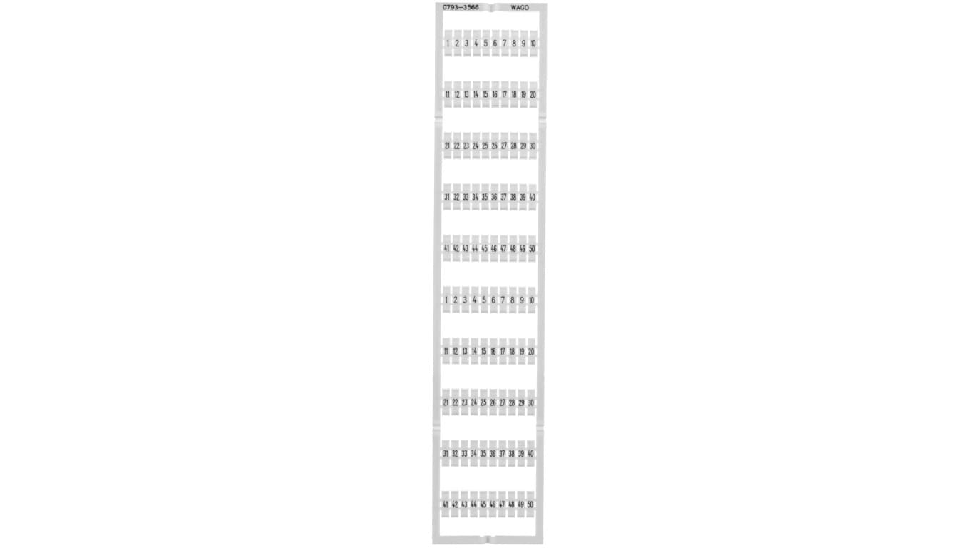 Oznaczniki WMB 2x 1-50 793-3566 /5szt./