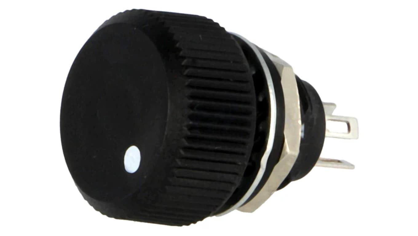 P16NP474MA Potencjometr osiowy jednoobrotowy 470k 500mW 20 liniowa