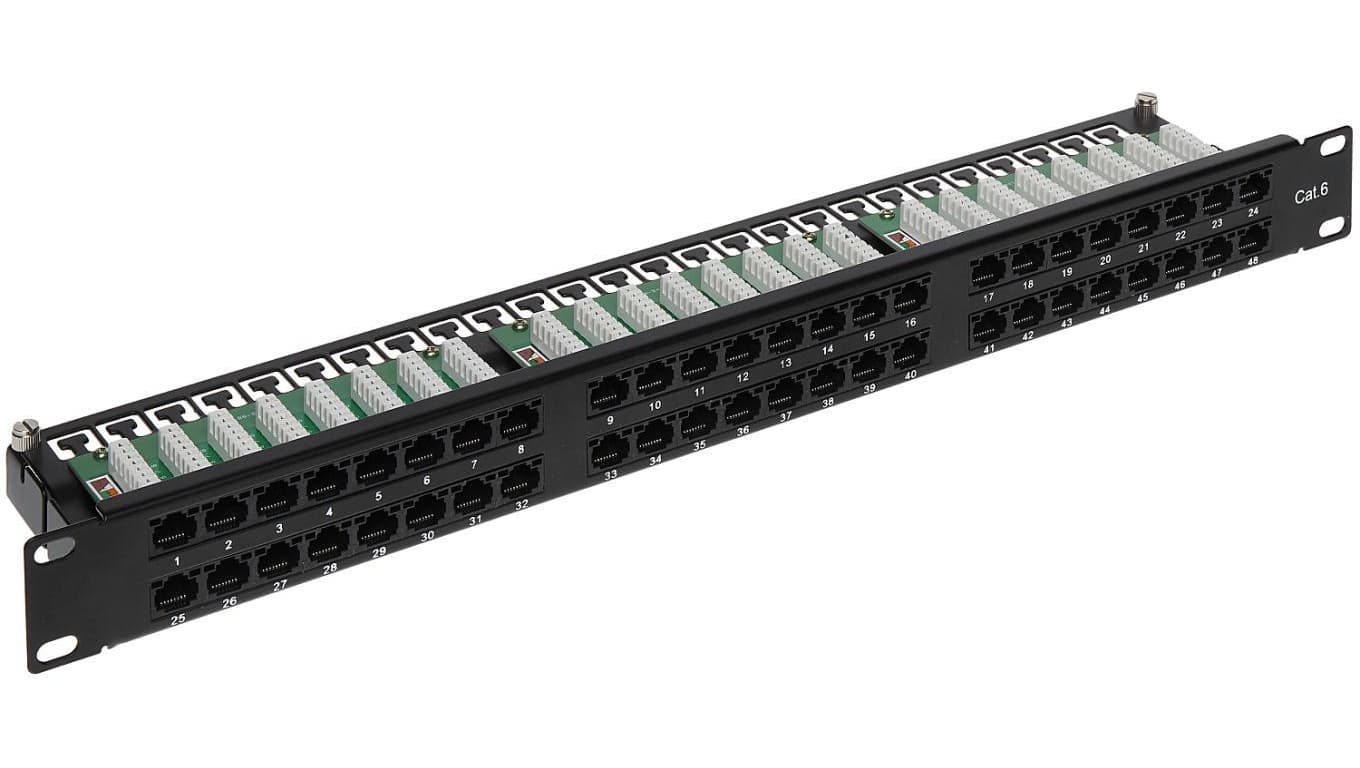 PATCH PANEL RJ-45 PP-48/RJ/6C