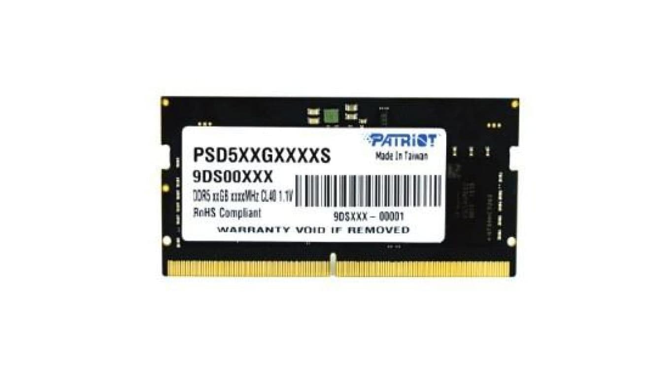 PATRIOT DDR5 32GB SIGNATURE 4800MHz SO-DIMM