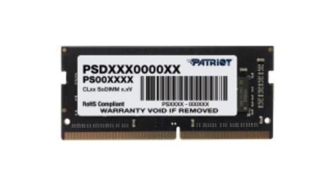 PATRIOT SO-DIMM DDR4 SIGNATURE 16GB 3200MHz CL22