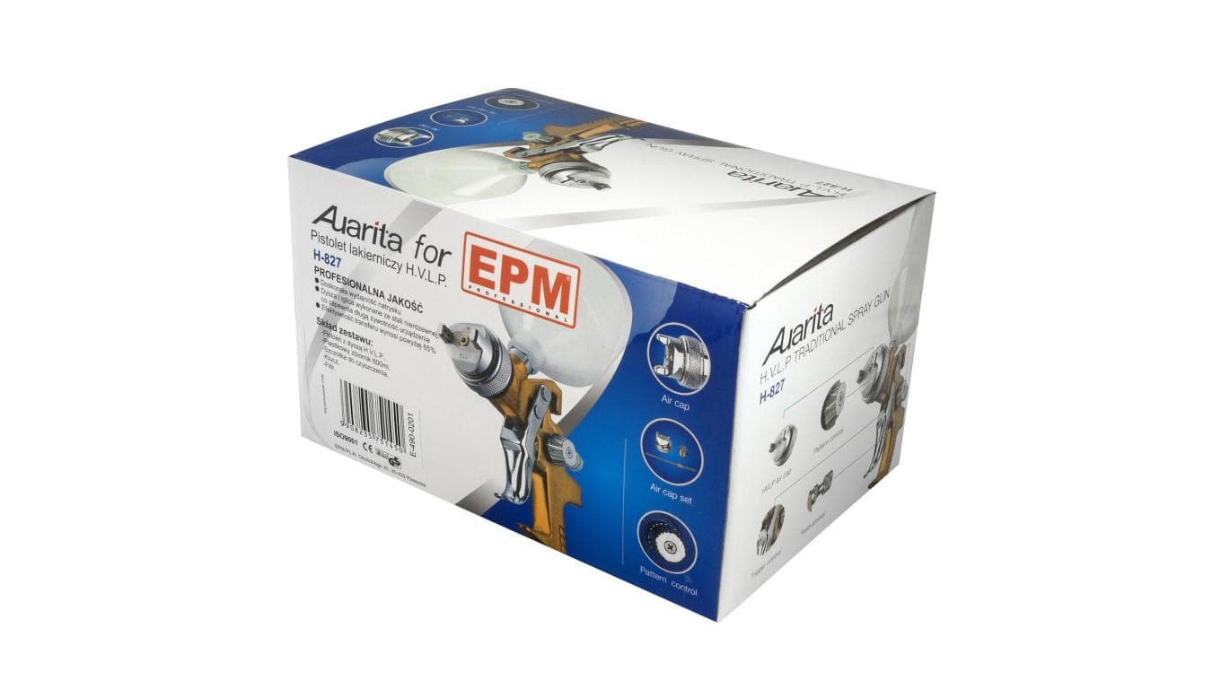 PISTOLET LAKIERNICZY H.V.L.P. AURITA H-827 600ML 2.0
