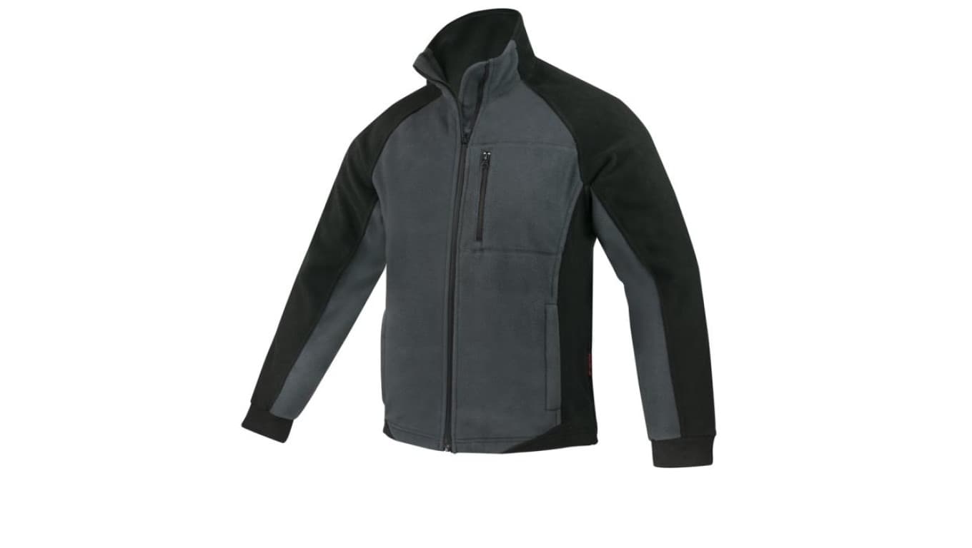 POLAR BHP Bluza robocza polarowa BARDZO CIEPŁA 400G GREY Szara Rozmiar XL