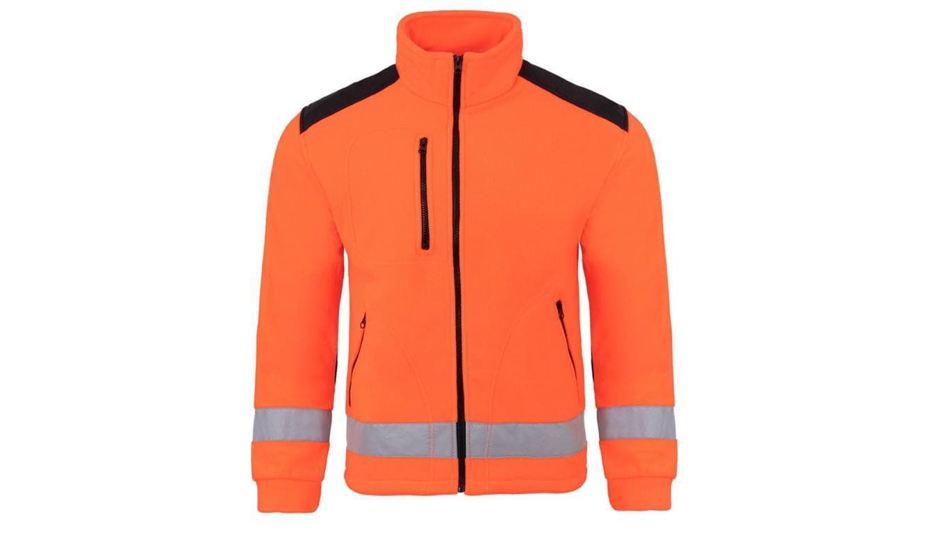POLAR BHP bluza ODBLASKOWA 340G orange pomarańczowy FLASH Rozmiar S