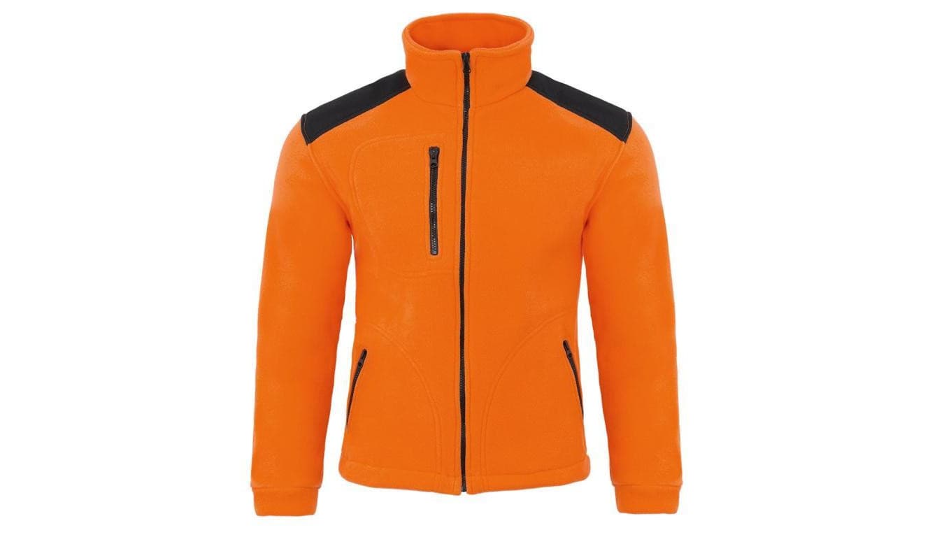 POLAR BHP bluza polarowa CIEPŁA POMARAŃCZOWA Rozmiar S