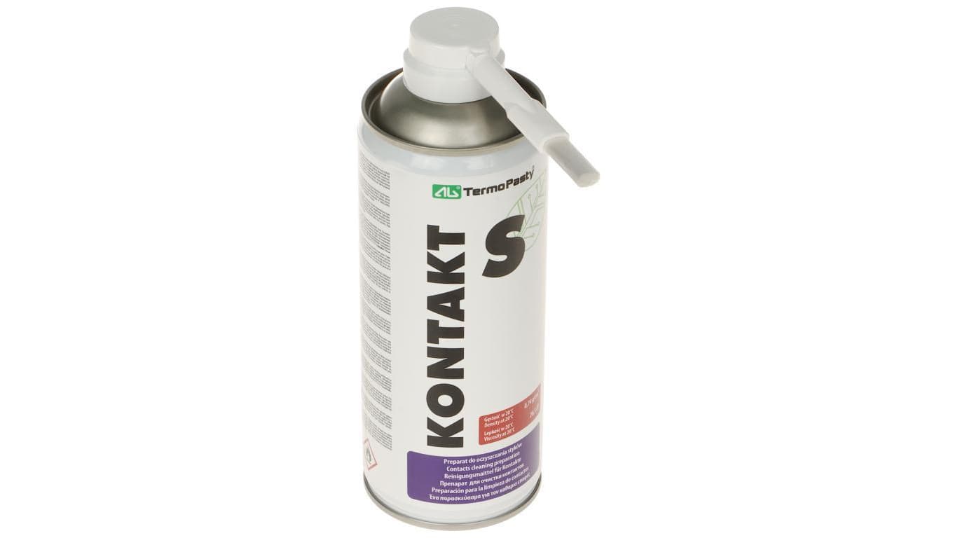 PREPARAT DO OCZYSZCZANIA STYKÓW KONTAKT-S/400 SPRAY 400ml AG TERMOPASTY