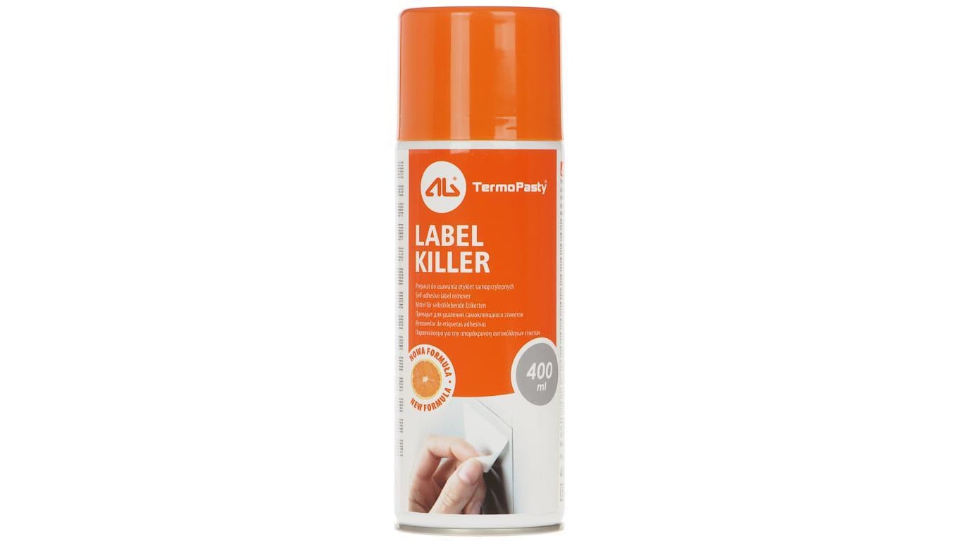 PREPARAT DO USUWANIA ETYKIET LABEL-KILLER/400 SPRAY 400ml AG TERMOPASTY