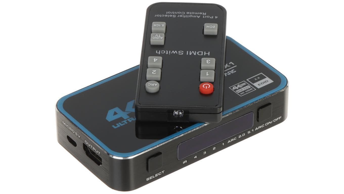 PRZEŁĄCZNIK HDMI-SW-4/1-2.0