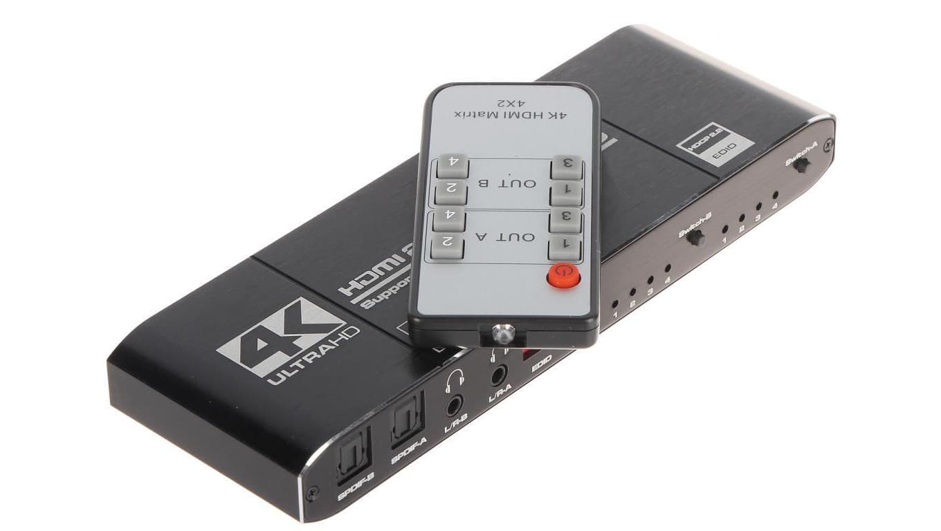 PRZEŁĄCZNIK HDMI-SW-4/2-MATRIX