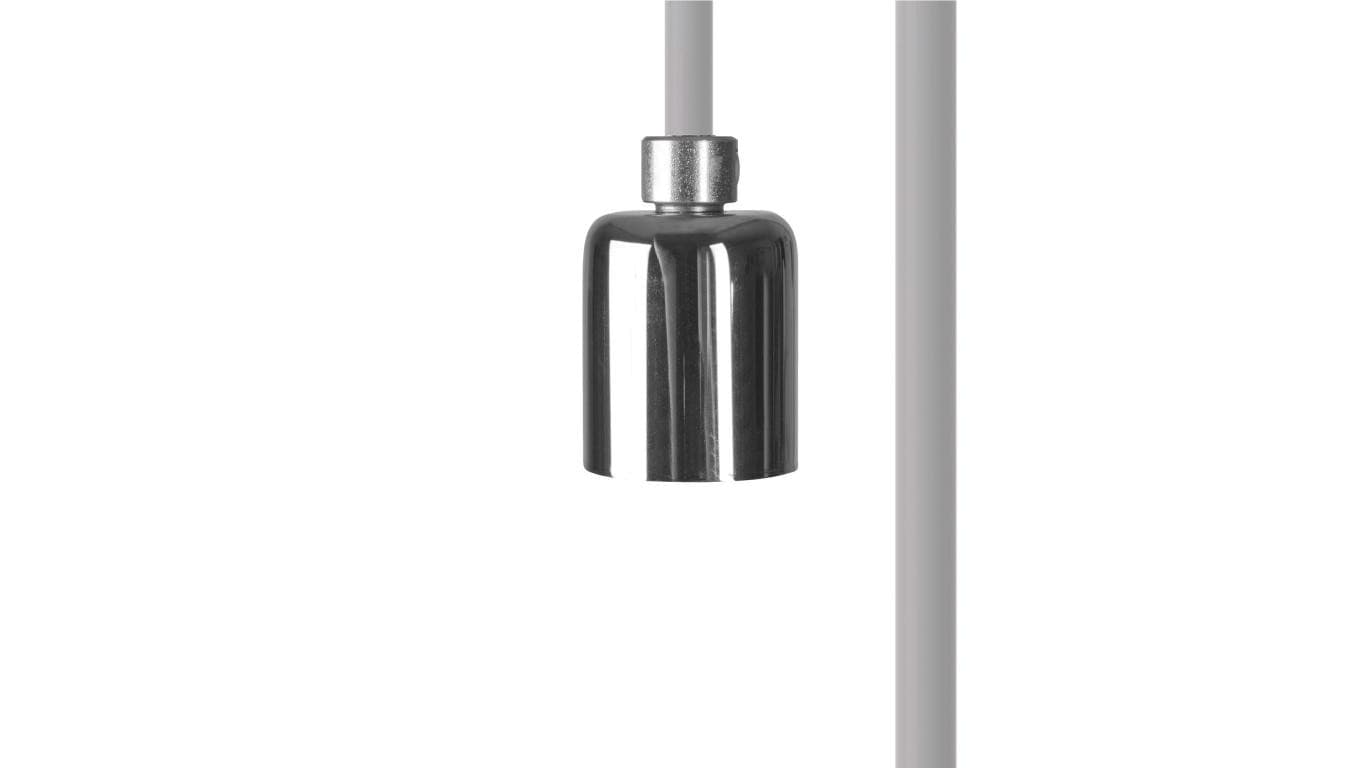 PRZEWÓD Z OPRAWKĄ 500CM CAMELEON CABLE GU10 5 M WHITE/CHROME 8614 Nowodvorski