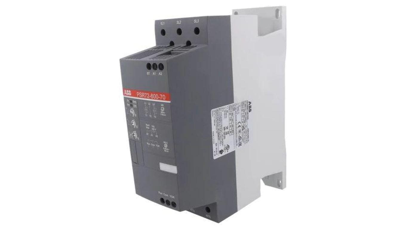 PSR72-600-70 Moduł: softstart Uzas: 208÷600VAC na szynę DIN 37kW 1÷20/0÷20s