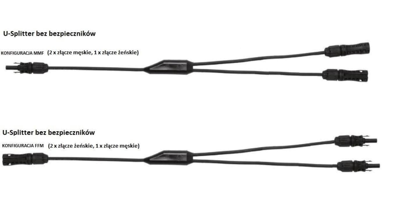 PV-HISkon U-splitter MMF - 2 stringi równolegle 1,5kV 2 bezp. 20A z EVO2