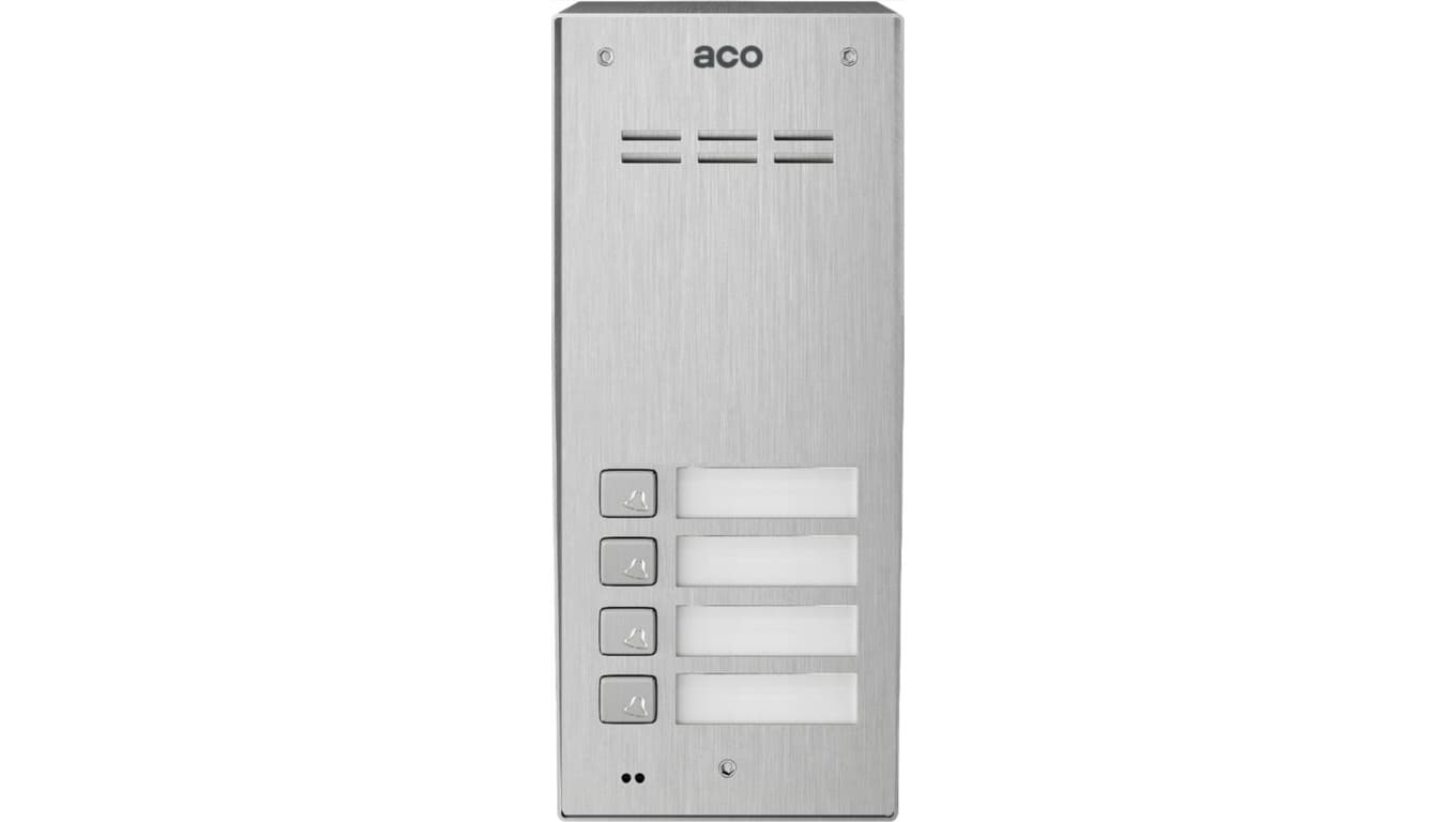 Panel zewnętrzny COMO-PRO-A4 4-przyciskowy NT natynkowy n/t