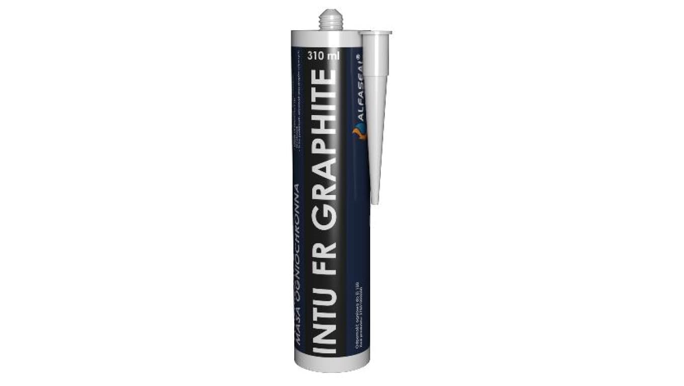 Pęczniejąca masa ogniochronna INTU FR GRAPHITE 310ml