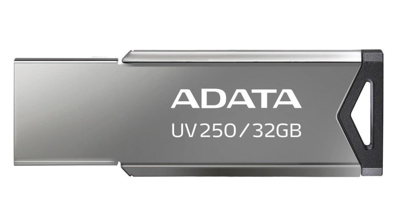 Pendrive ADATA UV250 AUV250-32G-RBK (32GB USB 2.0 kolor srebrny)