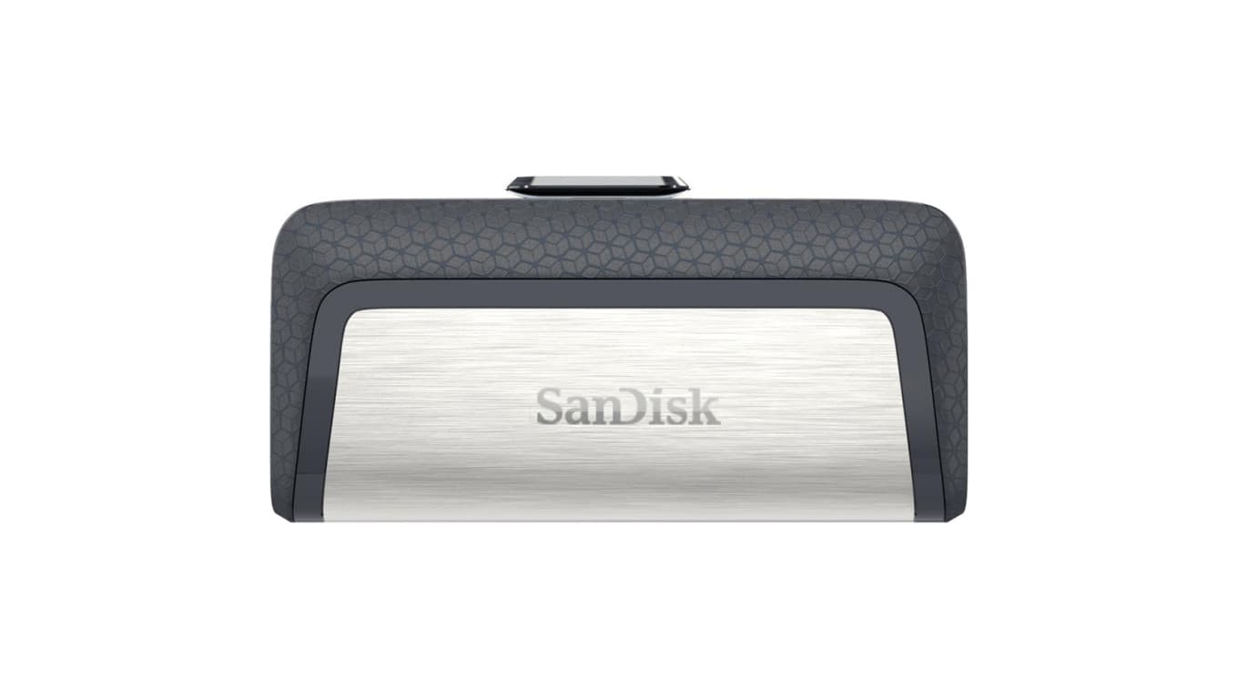 Pendrive SanDisk Ultra SDDDC2-128G-G46 (128GB USB 3.1, USB-C kolor czarny)