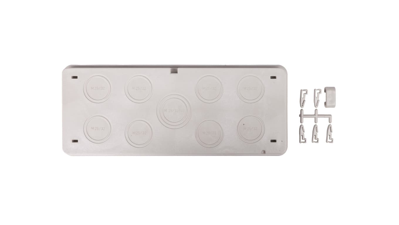Płyta przepustowa 8xM25/32 1xM25/32/40 IP 65 do ścianek 300mm Mi FM32 HPL2000130