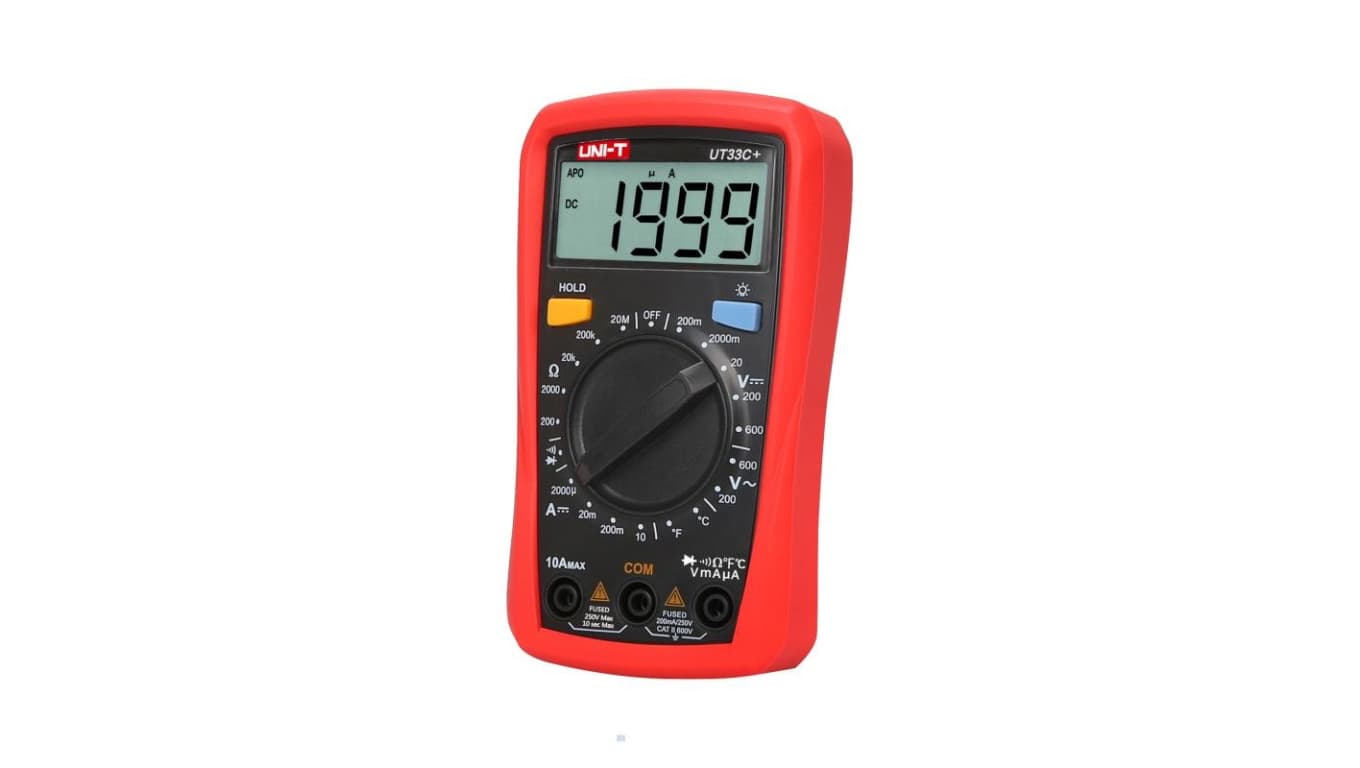 Poręczny miernik cyfrowy uniwersalny UT-33C+