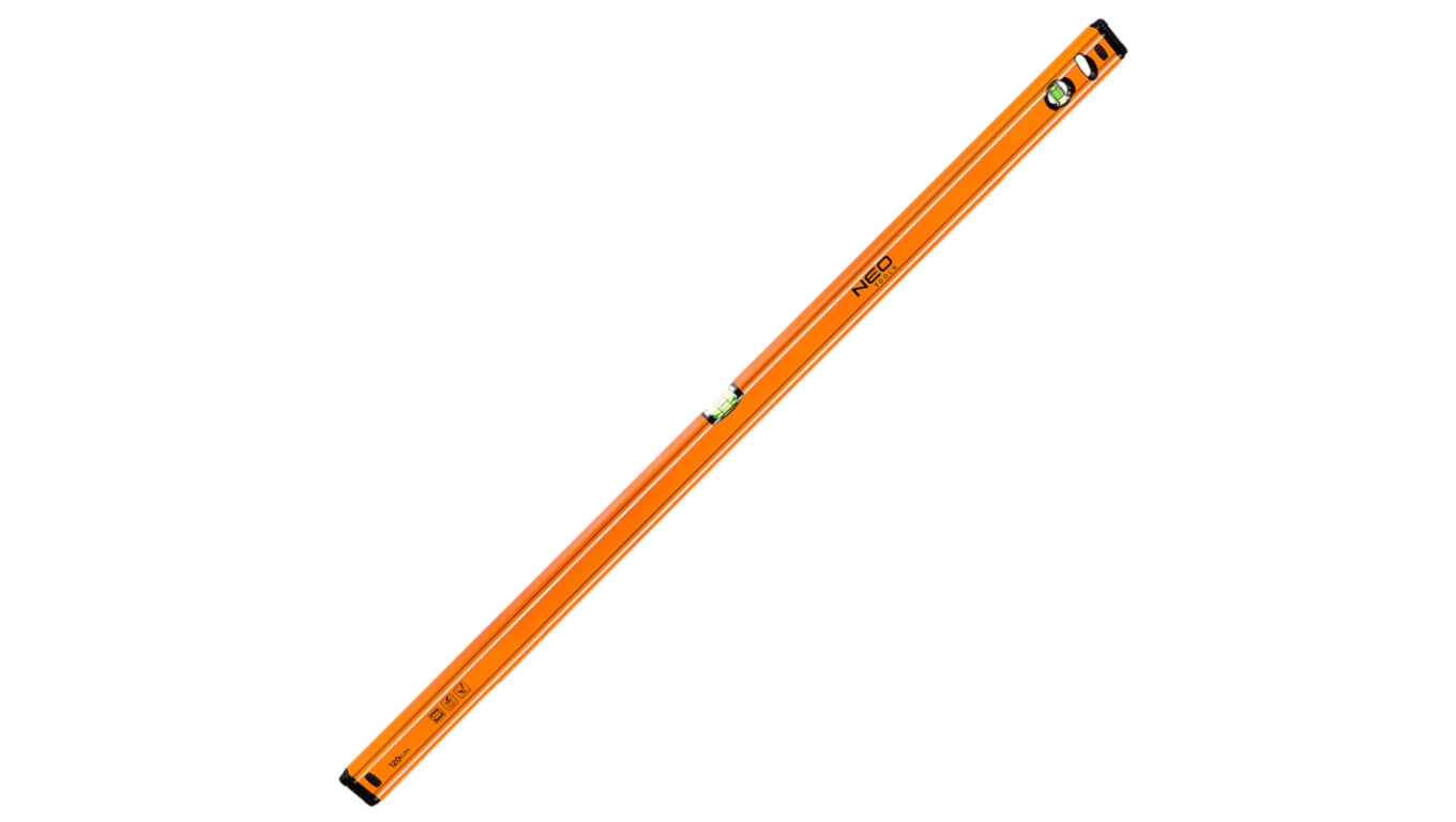 Poziomnica aluminiowa 120cm 2 libelle 71-065