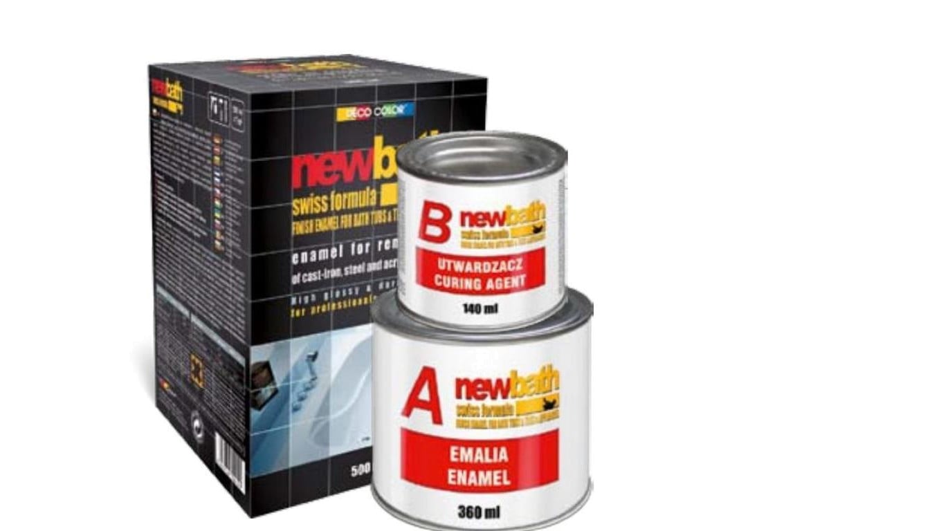 Preparat do renowacji wanien profesjonalny NEW BATH SWISS FORMULA