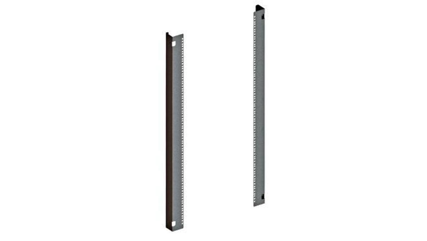Profile adapterowe 19, S=600mm, W=1200mm (26U), zest: 2 szt