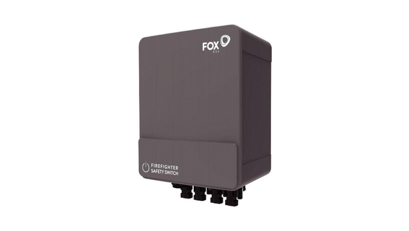 Przeciwpożarowy wyłącznik prądu FoxESS S-Box - 2 stringi
