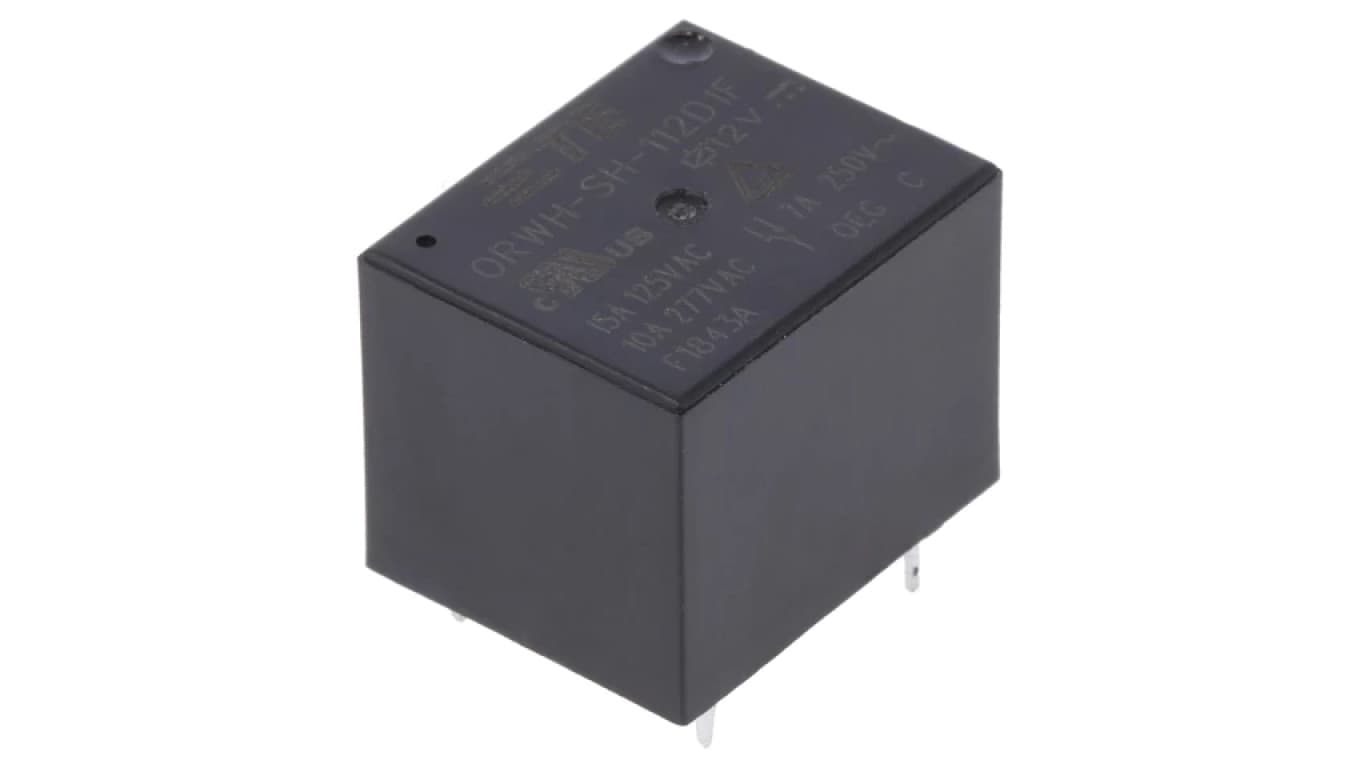 Przekaźnik elektromagnetyczny SPDT 12VDC 10A 277VAC 1-1721150-3
