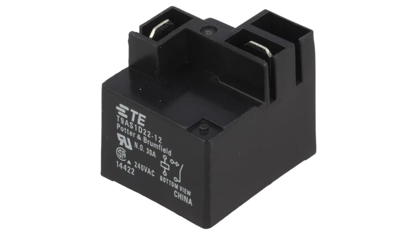 Przekaźnik elektromagnetyczny SPST-NO 12VDC 30A PCB 1-1419104-7