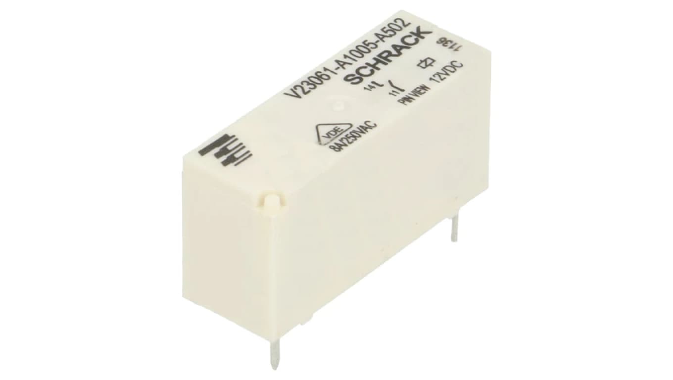 Przekaźnik elektromagnetyczny SPST-NO 12VDC 8A 30VDC 2-1393222-7