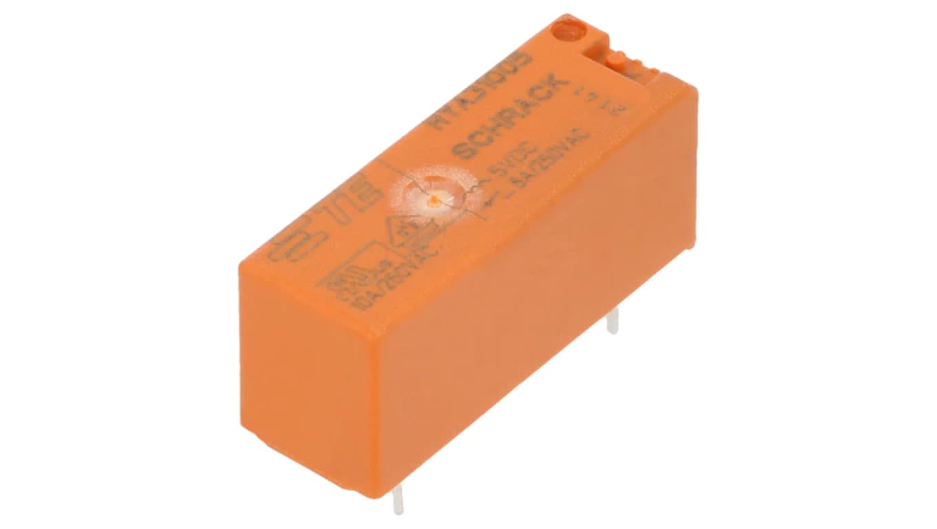 Przekaźnik elektromagnetyczny SPST-NO 5VDC THT 1393224-7