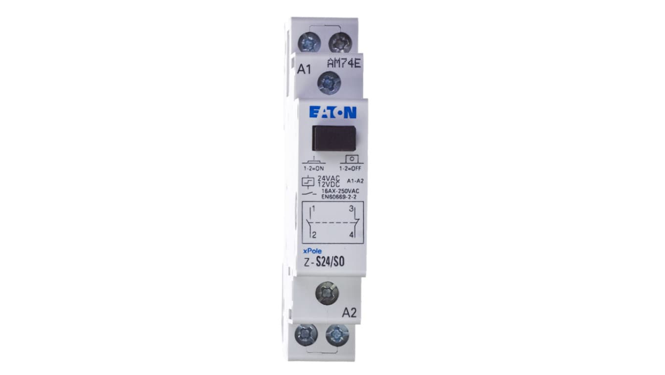 Przekaźnik impulsowy 16A 12V DC 24V AC 1Z 1R Z-S24/SO 265539