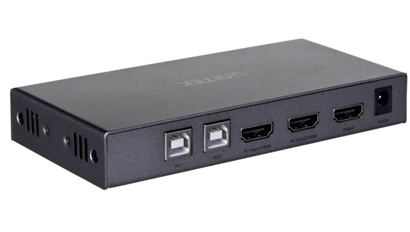Przełącznik KVM Unitek V307A 4K HDMI 2.0 2w1