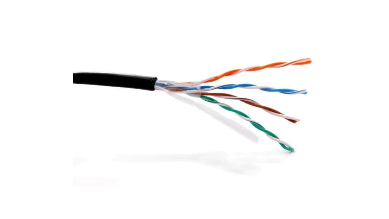 Przewód U/UTP nieekranowany UTP kat.5e zewnętrzny, suchy, odporny na UV Digitsat Premium Cu 305m