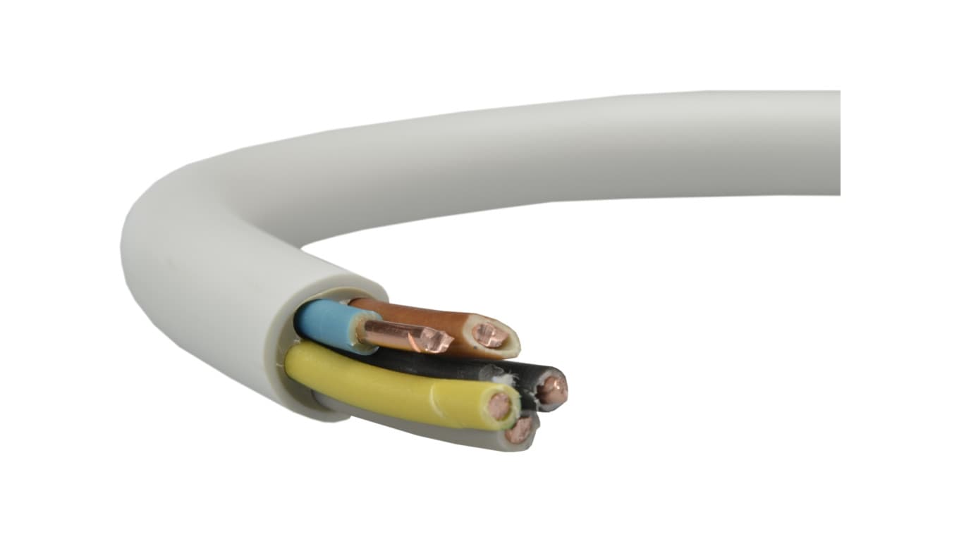 Przewód prądowy YDY 450/750V 5x10 okrągły drut Elektrokabel /50m/
