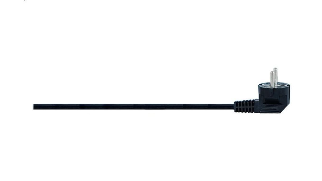 Przewód przyłączeniowy z wtyczką kątową OW (H05RR-F) 3x1mm2 - 1,5m