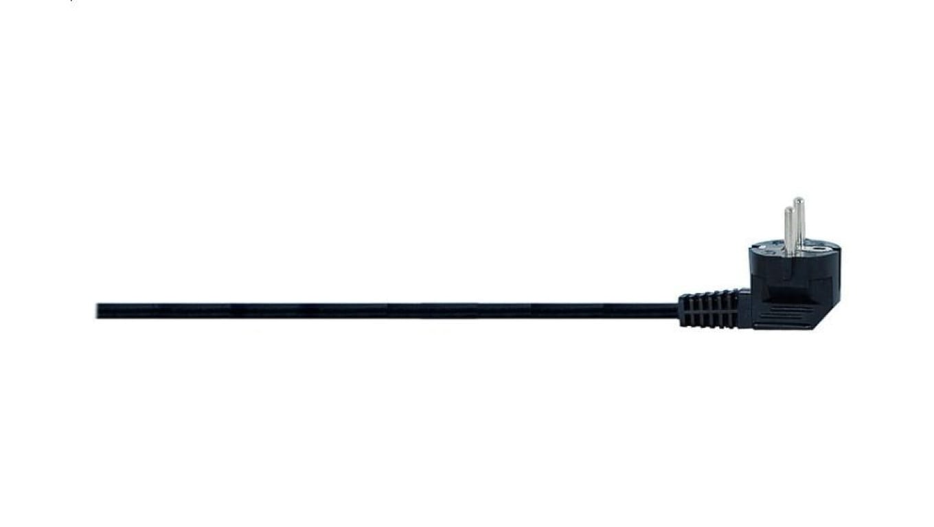 Przewód przyłączeniowy z wtyczką kątową OW (H05RR-F) 3x1mm2 - 1,5m