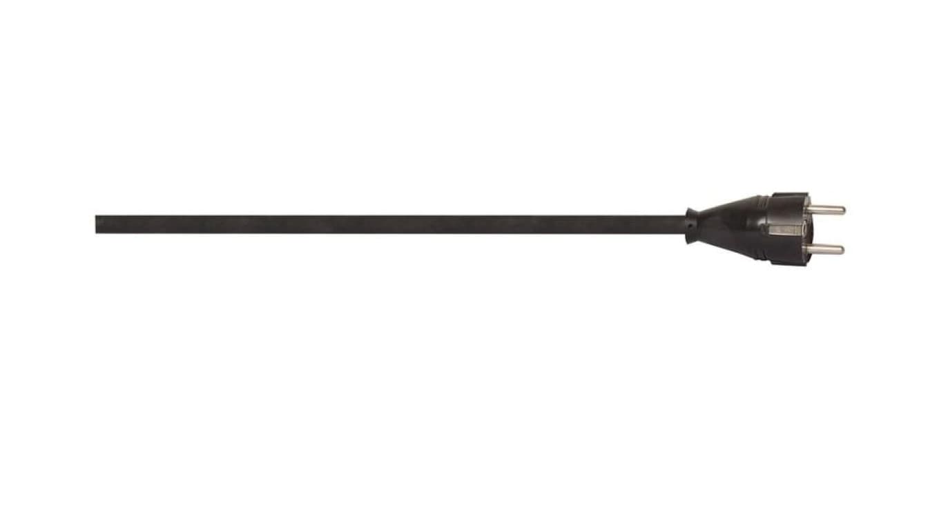 Przewód przyłączeniowy z wtyczką prostą OW (H05RR-F) 3x1mm2 - 5m