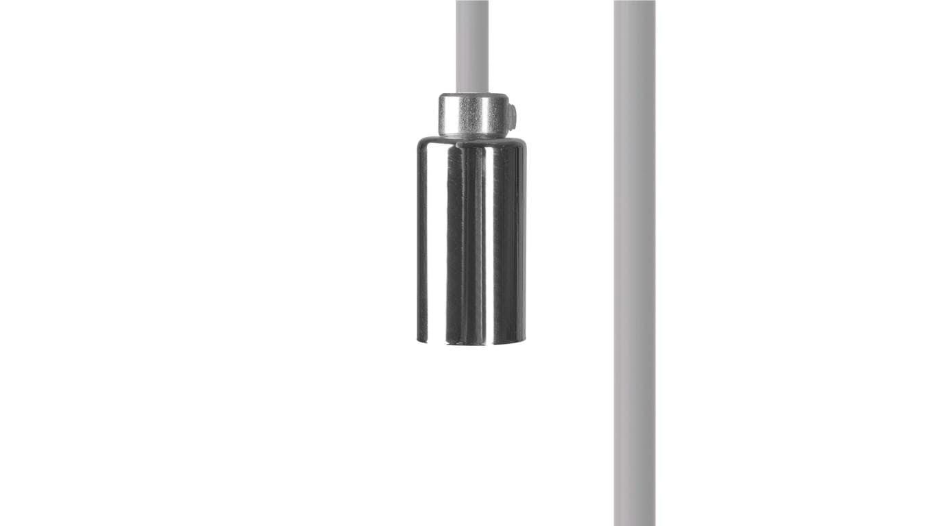 Przewód z oprawką 350cm CAMELEON CABLE G9 3,5 M WHITE/CHROME 8624 Nowodvorski