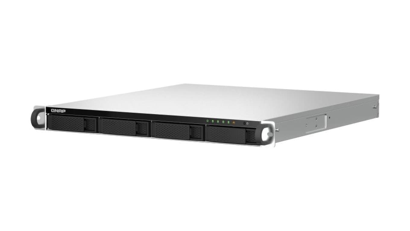 QNAP TS-464U-RP-8G 4-zatokowy serwer NAS, Intel Celeron, 8GB RAM, 2x 2,5GbE RJ-45, RP, RACK