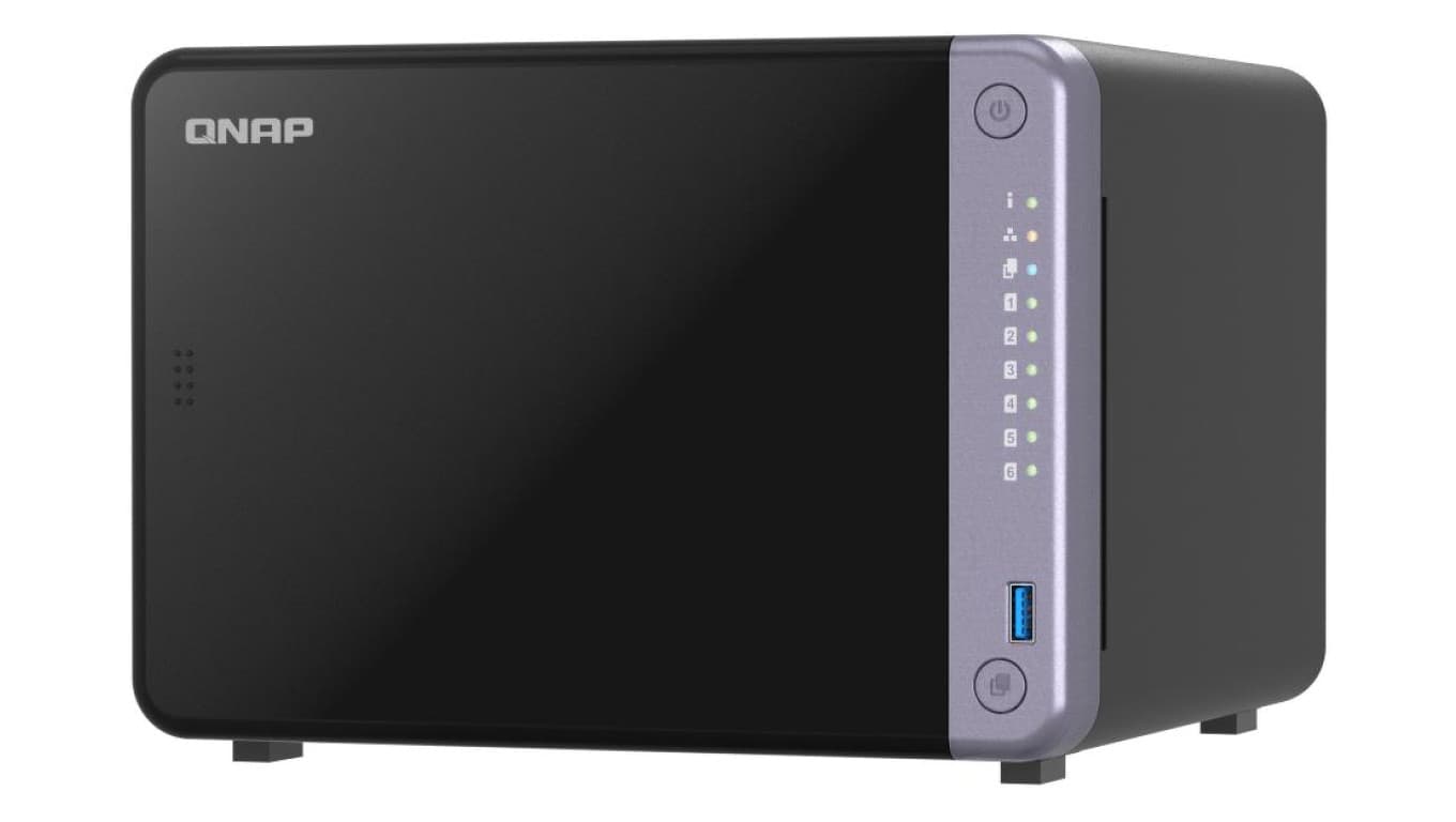 QNAP TS-632X-4G 6-zatokowy serwer NAS, ARM, 4GB RAM, 2x 10GbE SFP+, 2x 2,5GbE RJ-45, Tower
