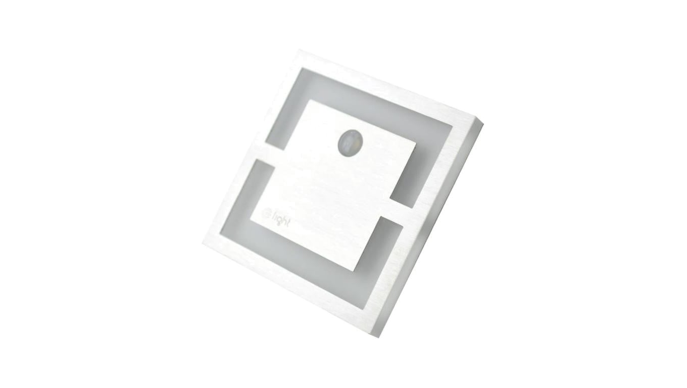 QUADRO Barwa Zimna 6500K PIR. 12V EKS1047 Milagro